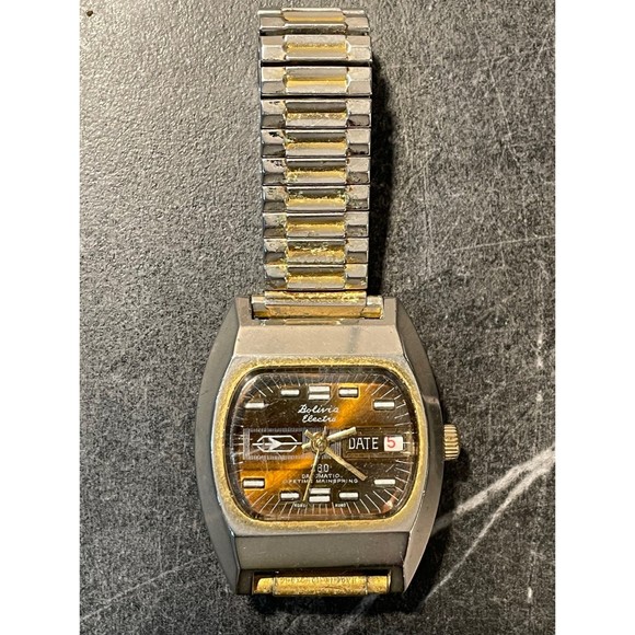 Vintage Bolivia Electra Watch Needs Repair - Picture 3 of 5